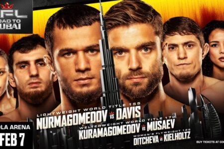 نزال مرتقب :ديتشيفا تواجه كليليهولتز ضمن بطولة “الطريق الى دبي ” للفنون القتالية