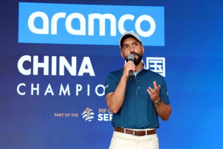 جولف السعودية تعرز رؤيتها الاستثمارية في بطولة أرامكوا -شينزن