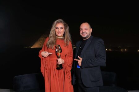 ياسر حماية يتالق مديرا للتصوير لمهرجان The Best ويقدم جلسات تصوير خاصة للنجوم بمنطقة الاهرامات