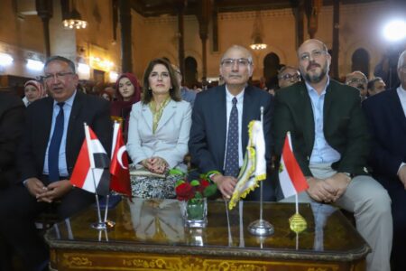 معرض مصري تركي لفن حسن الخط يفتح ابوابه بالجمعية الجغرافية المصرية