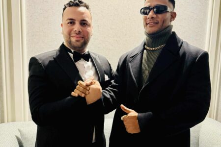 المخرج محمد زكريا يستقبل محمد رمضان بحفاوة في ملتقى التميز والابداع ويشيد بنجاح الدورة الرابعة