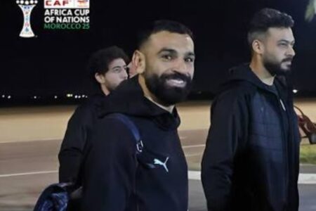 بالفيديو المنتخب المصري في المغرب