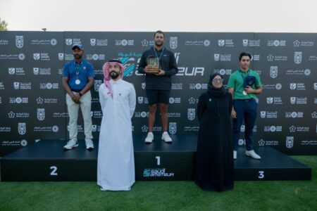 ختلم ناجح لبطولة السعودية للهواة للجولف على ملاعب نادي ديراب