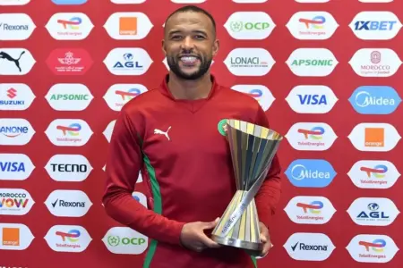 أيوب الكعبي يتربع على عرش الأداء في مباراة المغرب وزامبيا