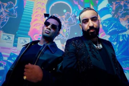 احتفالات فرانش مونتانا و محمد رمضان بتتويج المنتخب المغربي بكأس العرب بقطر