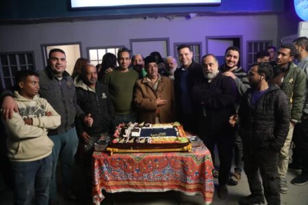 صناع “السرايا الصفرا”يحتفلون ببداية تصوير المسلسل إستعدادا لرمضان 2026