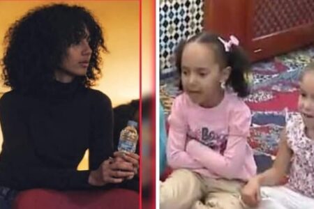 استأثرت بإهتمام المغاربة وأثار ظهورها جدلا ،فمن تكون الفتاة التي طهرت في عناق عفوي حار مع الاميرة لالة خديجة؟