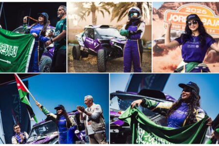 البطلة مها الحملي تحصد المركز الثاني في رالي الاردن بطولة الشرق الاوسط 2026