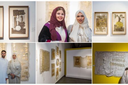 الفنانة التشكيلية أماني غيث تدشن معرضها الفردي الرابع “حياكة حكايا “في جدة وتنسج خيوط الذاكرة بلغة معاصرة